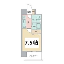 山王駅 徒歩6分 8階の物件間取画像